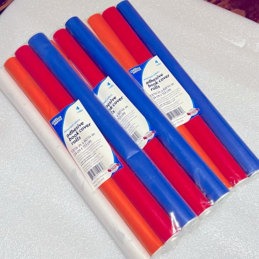 Adhesive Book Cover Rolls